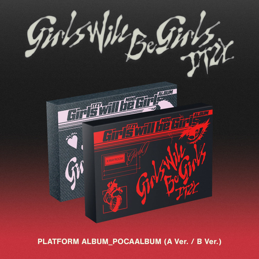 ITZY 'GIRLS WILL BE GIRLS' 10TH MINI ALBUM POCAALBUM VER.