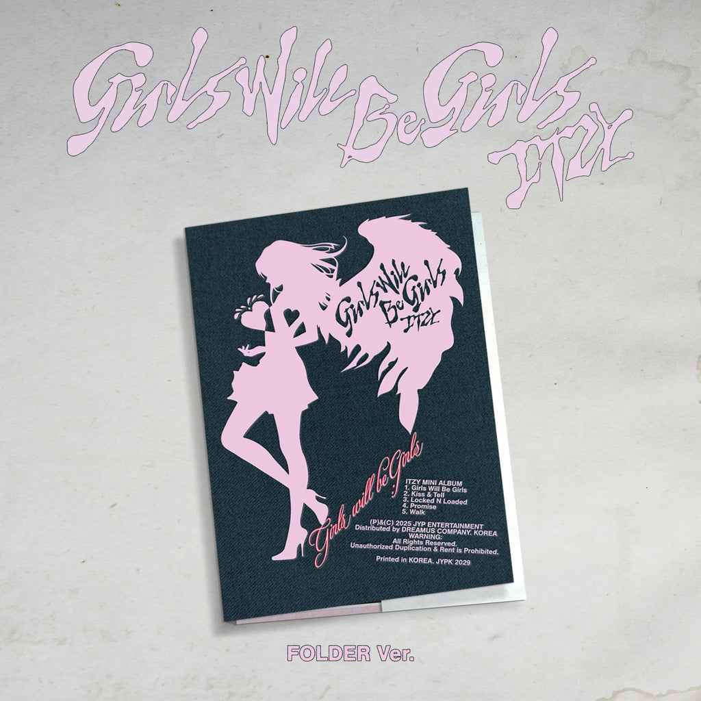 ITZY 'GIRLS WILL BE GIRLS' 10TH MINI ALBUM FOLDER VER.