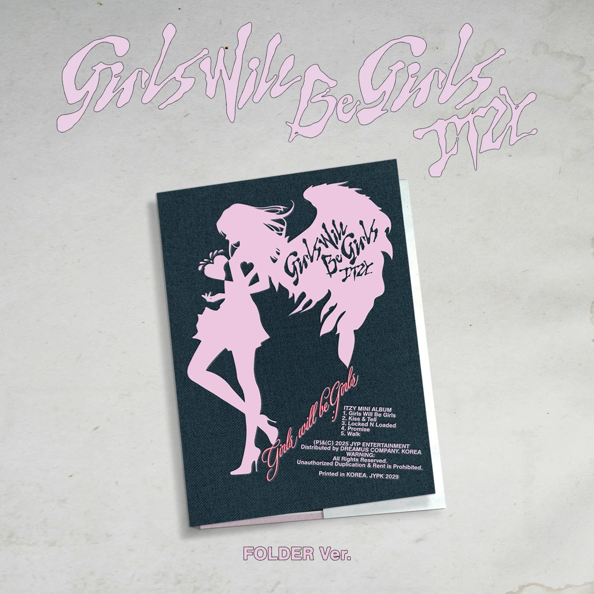 ITZY 'GIRLS WILL BE GIRLS' 10TH MINI ALBUM FOLDER VER.