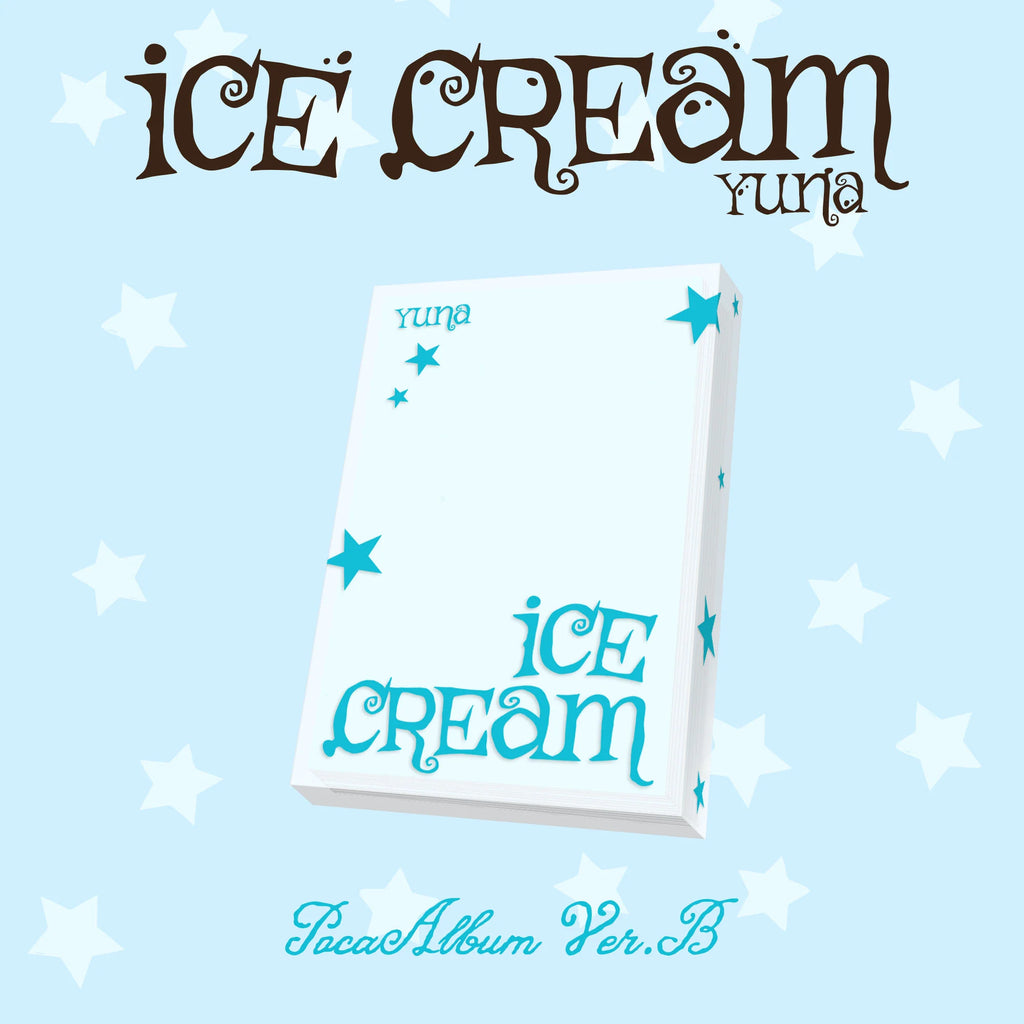 ITZY YUNA 'ICE CREAM' 1ST MINI ALBUM POCAALBUM VER.