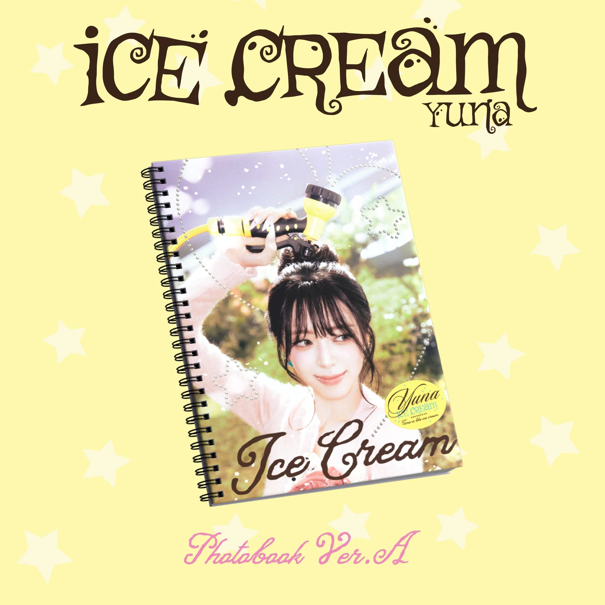 ITZY YUNA 'ICE CREAM' 1ST MINI ALBUM PHOTOBOOK VER.