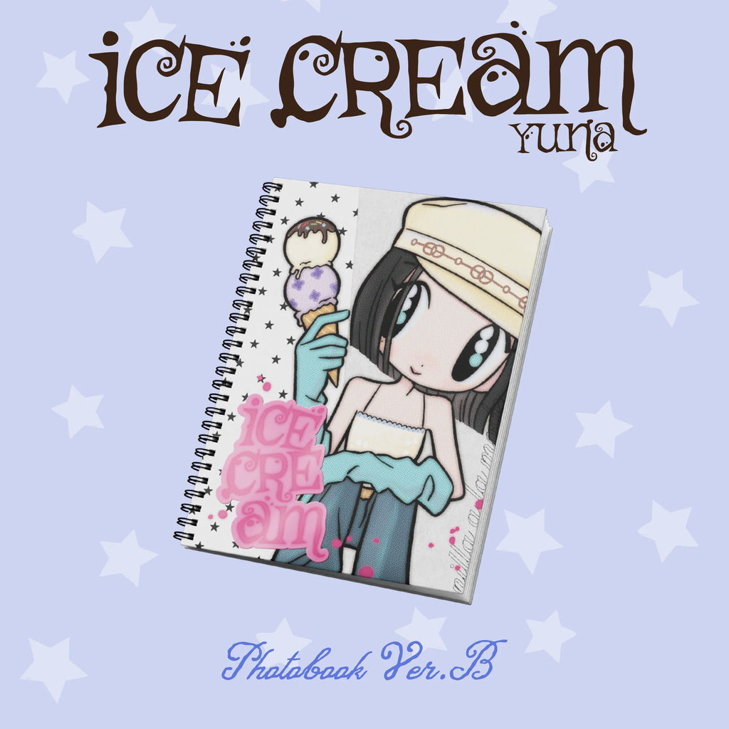 ITZY YUNA 'ICE CREAM' 1ST MINI ALBUM PHOTOBOOK VER.
