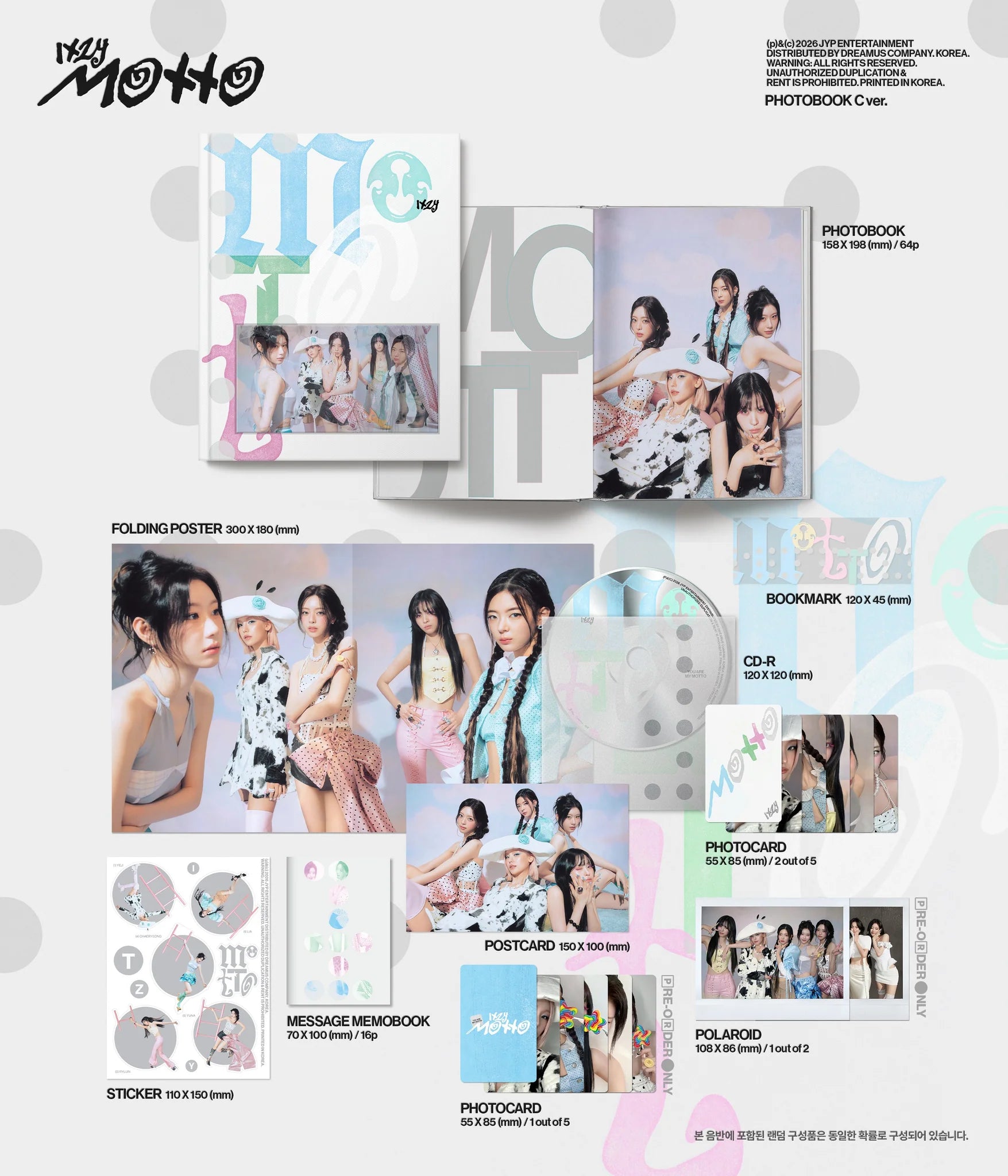ITZY 'MOTTO' 12TH MINI ALBUM