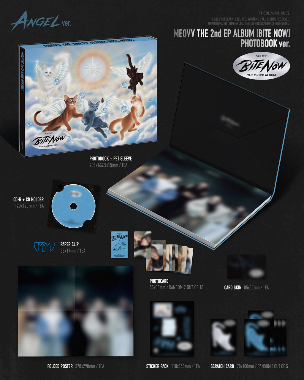 MEOVV 'BITE NOW' 2ND MINI ALBUM PHOTOBOOK VER.