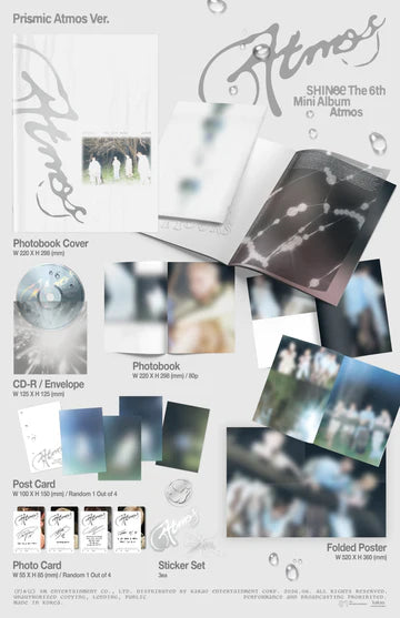 SHINEE 'ATMOS' 6TH MINI ALBUM PRISMIC ATMOS VER.