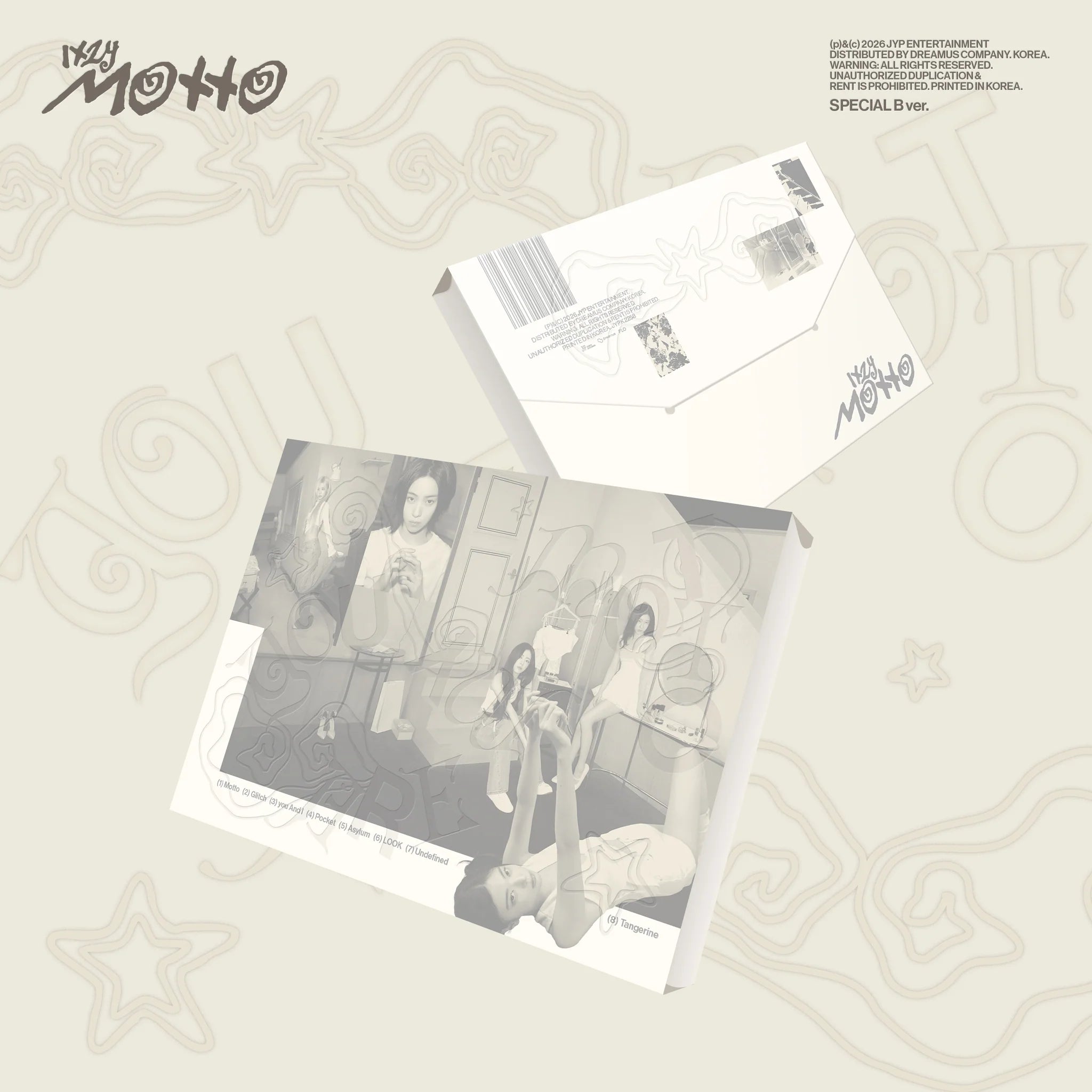 ITZY 'MOTTO' 12TH MINI ALBUM SPECIAL VER.