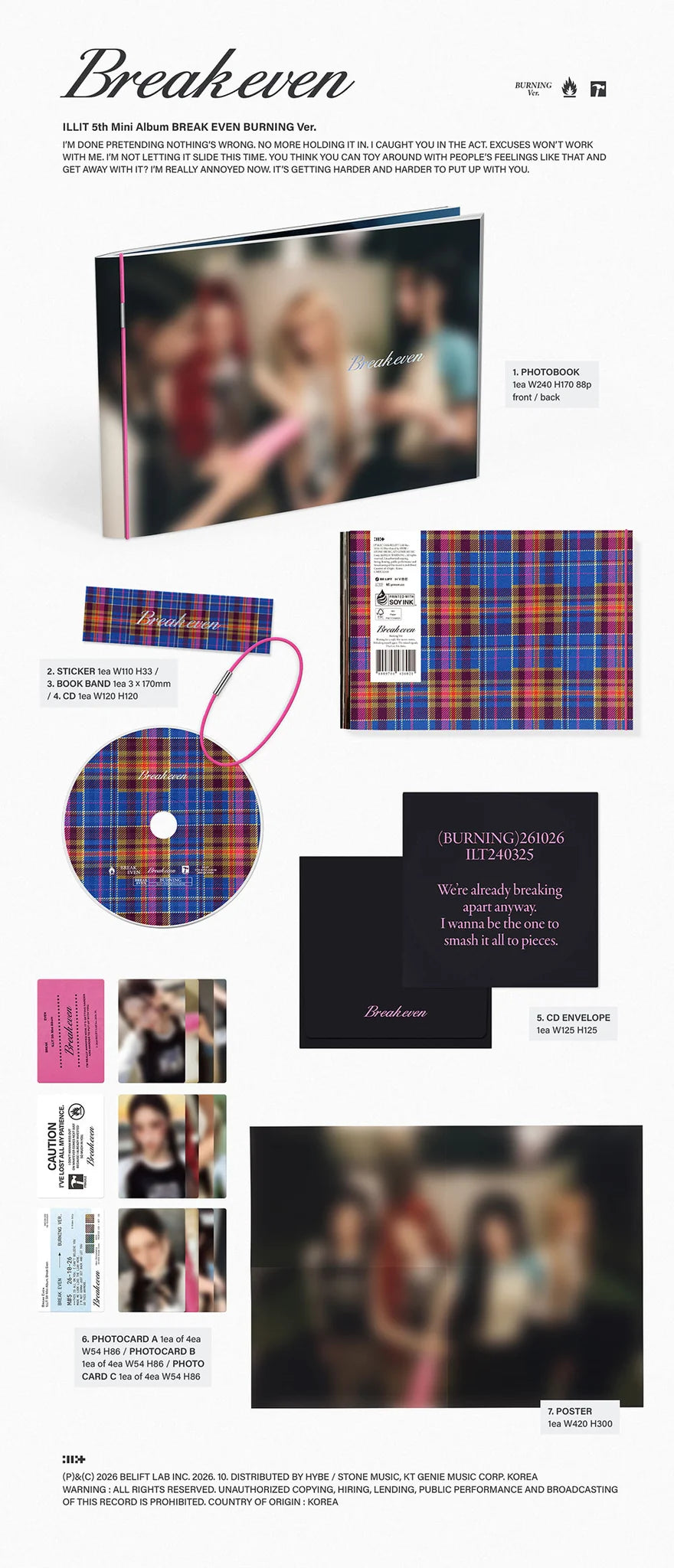 <b>[PRE-ORDER]</b> ILLIT 'BREAK EVEN' 5TH MINI ALBUM