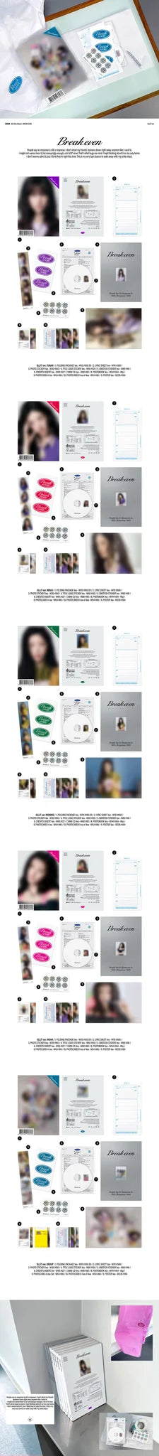 <b>[PRE-ORDER]</b> ILLIT 'BREAK EVEN' 5TH MINI ALBUM GLLIT VER.