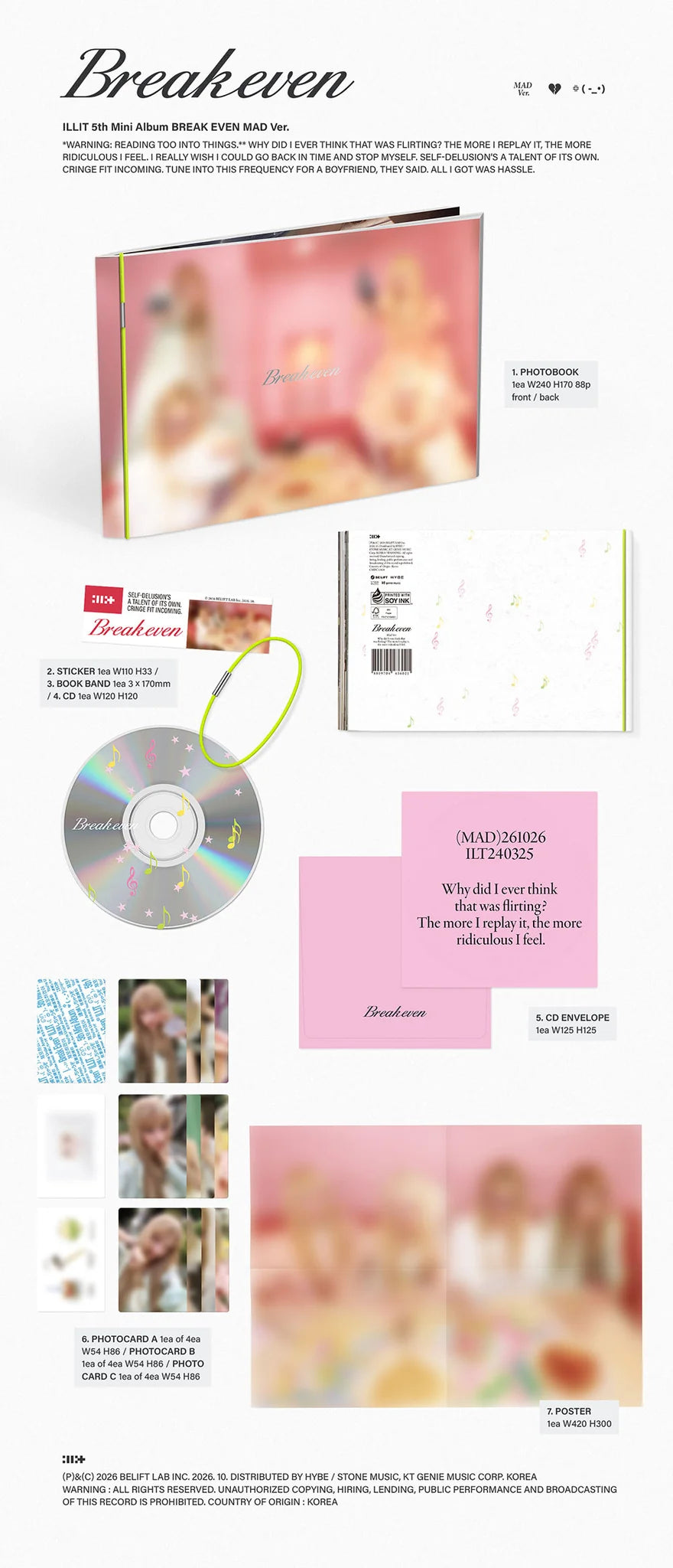 <b>[PRE-ORDER]</b> ILLIT 'BREAK EVEN' 5TH MINI ALBUM