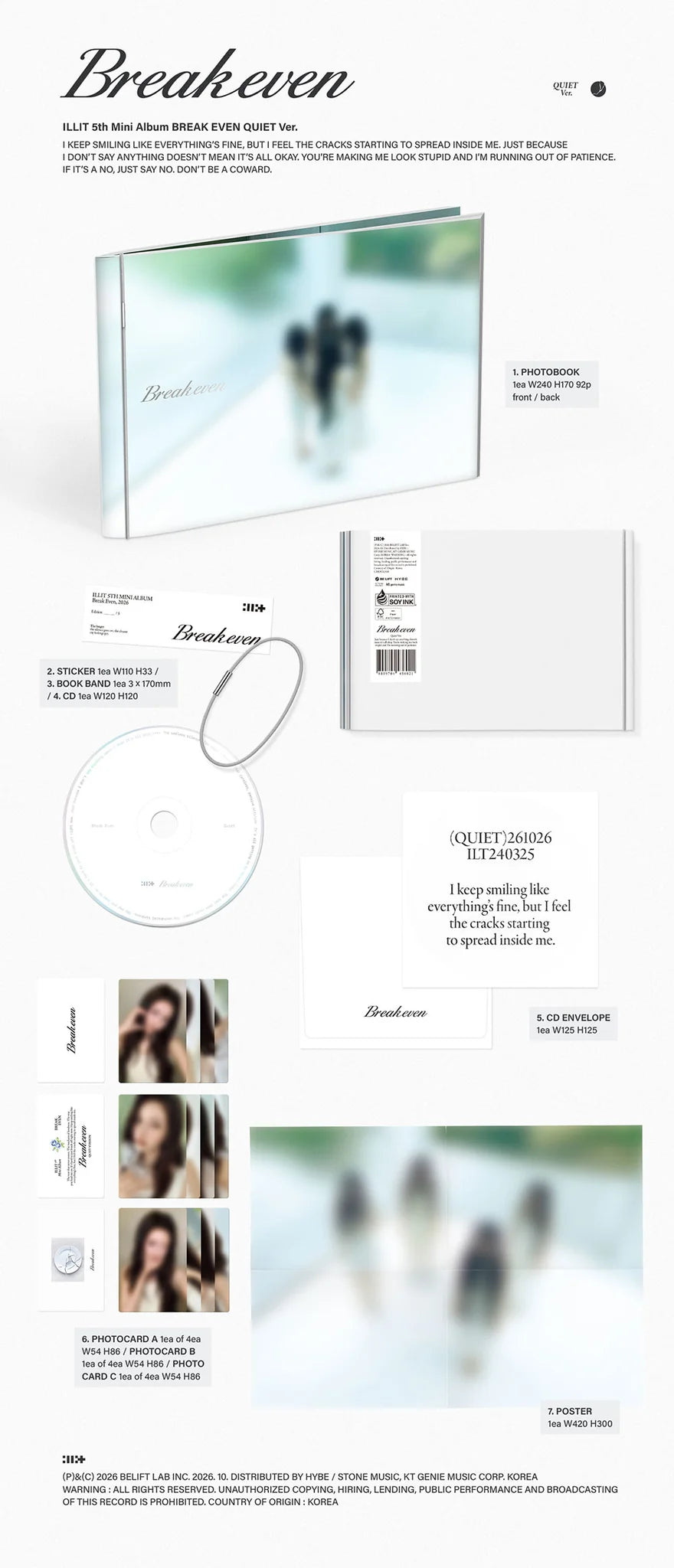 <b>[PRE-ORDER]</b> ILLIT 'BREAK EVEN' 5TH MINI ALBUM