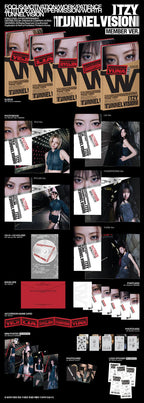 ITZY 'TUNNEL VISION' 11TH MINI ALBUM MEMBER VER.