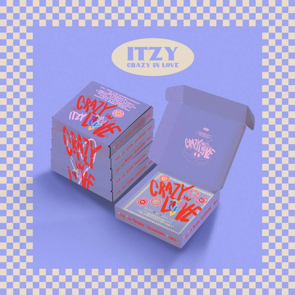 ITZY 'CRAZY IN LOVE' 1ST STUDIO ALBUM [RANDOM]
