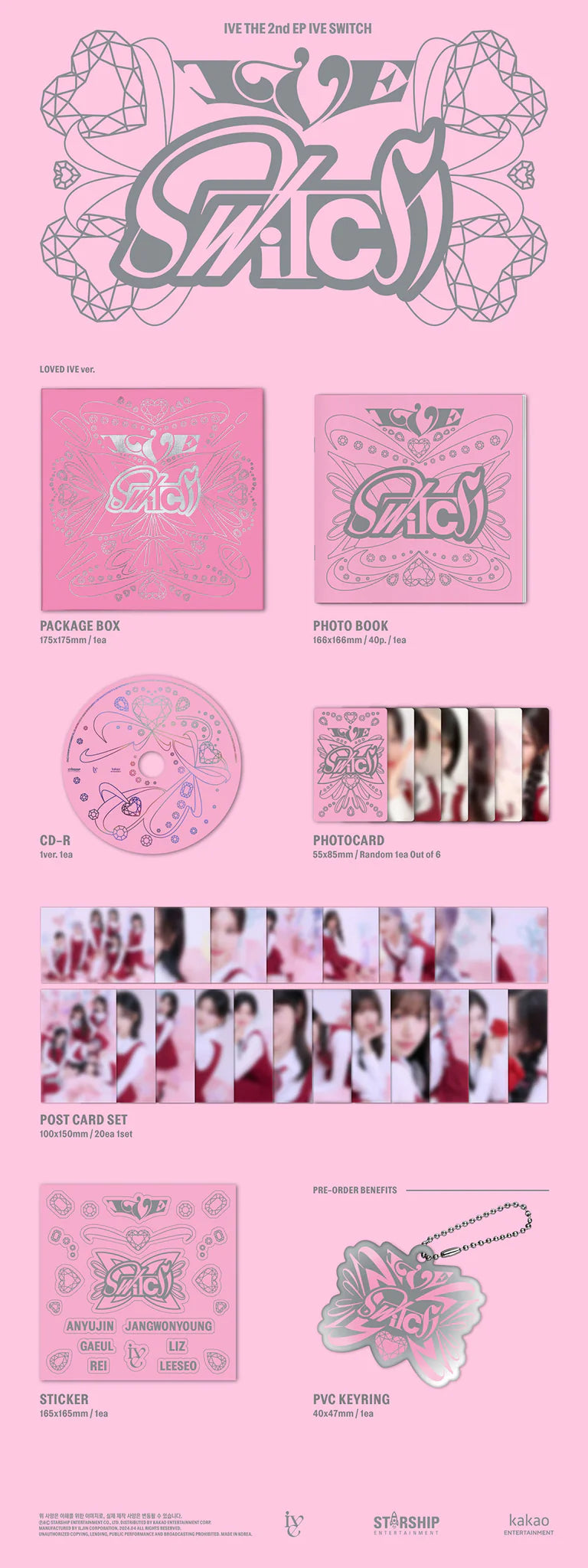 IVE 'IVE SWITCH' 2ND EP ALBUM