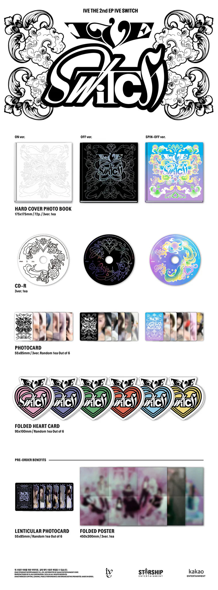 IVE 'IVE SWITCH' 2ND EP ALBUM