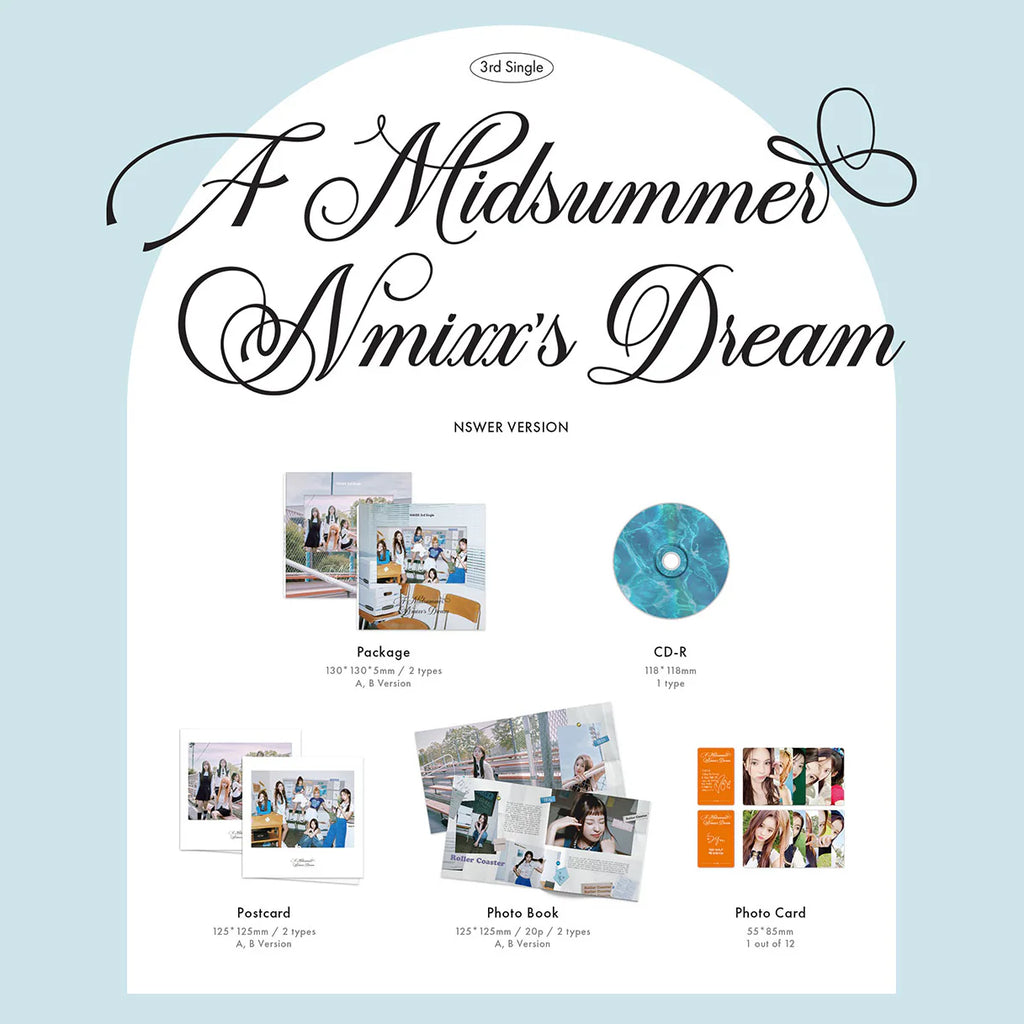 NMIXX 'A MIDSUMMER NMIXX'S DREAM' 3RD SINGLE ALBUM NSWER VER. [RANDOM]