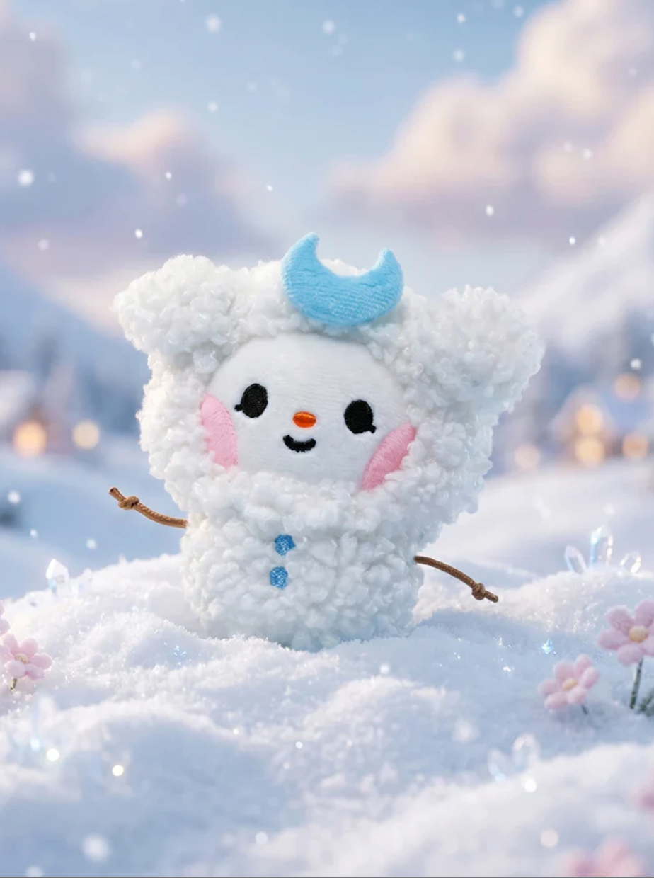 MIGHTEEZ 'BERRY BREEZY FAIRY' WEATHER PLUSH KEYRING