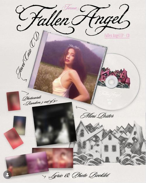 <b>[PRE-ORDER + MAKESTAR BENEFIT]</b> JENNIE 'FALLEN ANGEL'