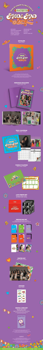 KATSEYE 'MOD & MAD' 2026 SEASON'S GREETINGS