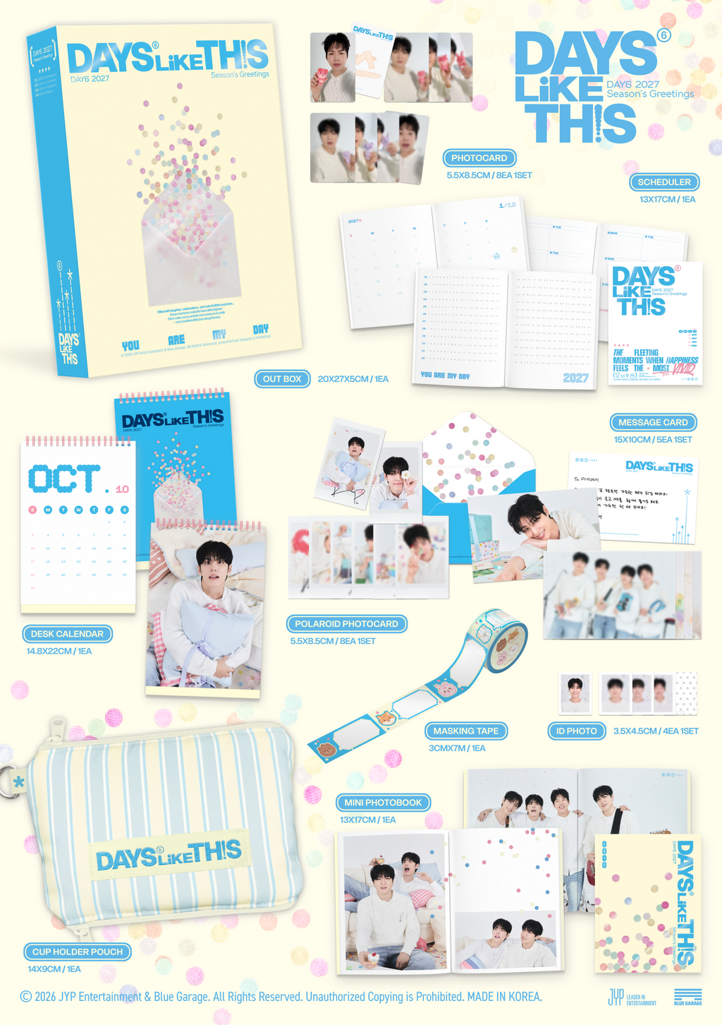 <b>[PRE-ORDER]</b> &TEAM SEASON’S GREETINGS 2027 ‘WHO ATE THE CAKE?’