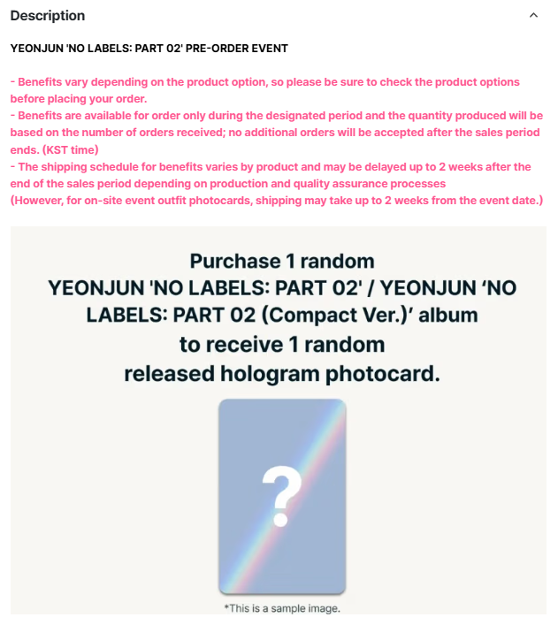 <b>[PRE-ORDER + MAKESTAR BENEFIT]</b> TXT YEONJUN 'NO LABELS: PART 02'