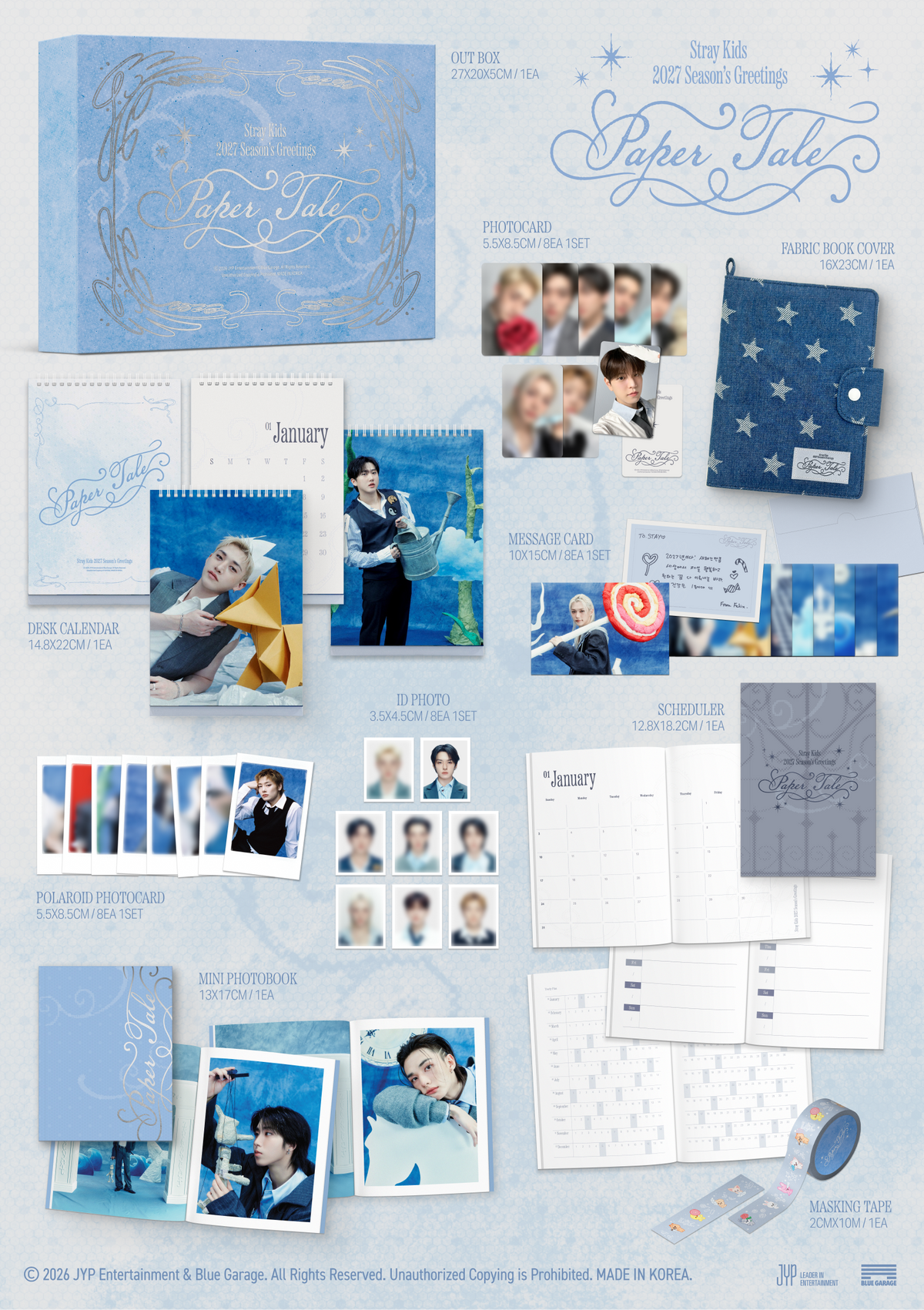 <b>[PRE-ORDER]</b> STRAY KIDS SEASON’S GREETINGS 2027 ‘PAPER TALE’