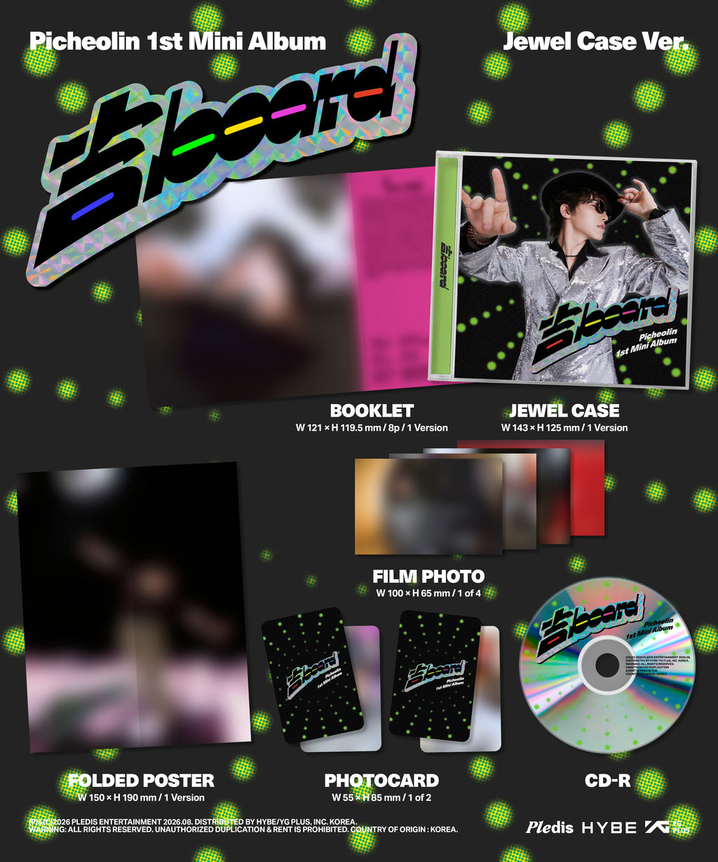 <b>[PRE-ORDER]</b> SEVENTEEN DINO PICHEOLIN '吉BOARD' 1ST MINI ALBUM JEWEL CASE VER.