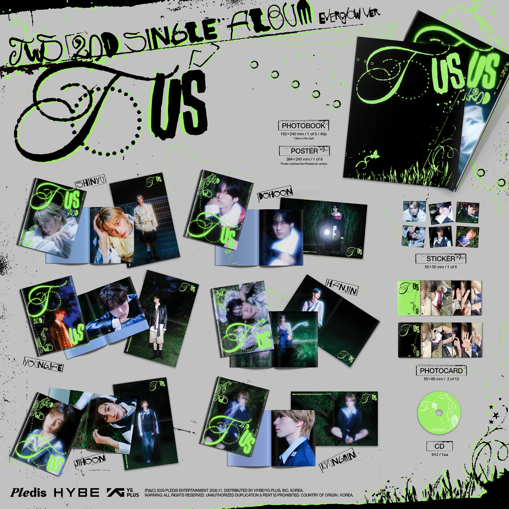 <b>[PRE-ORDER]</b> TWS 'TO US' 2ND SINGLE ALBUM EVERGLOW VER. (RANDOM)