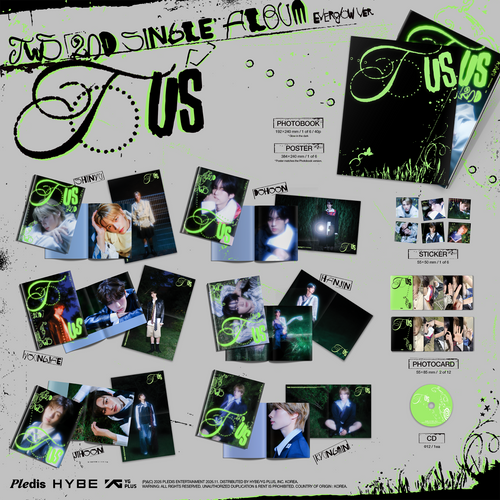 <b>[PRE-ORDER]</b> TWS 'TO US' 2ND SINGLE ALBUM EVERGLOW VER. (RANDOM)