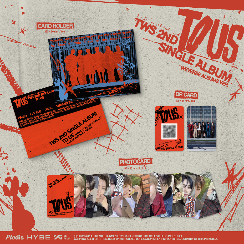 <b>[PRE-ORDER]</b> TWS 'TO US' 2ND SINGLE ALBUM WEVERSE VER.