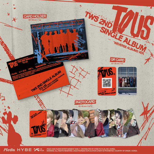 <b>[PRE-ORDER]</b> TWS 'TO US' 2ND SINGLE ALBUM WEVERSE VER.