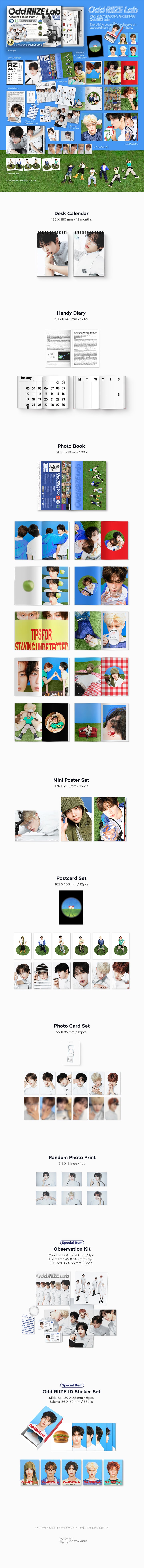 <b>[PRE-ORDER]</b> RIIZE SEASON’S GREETINGS 2027 ‘ODD RIIZE LAB'