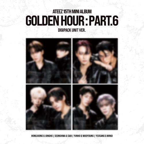<b>[PRE-ORDER]</b> ATEEZ 'GOLDEN HOUR: PART.6' 15TH MINI ALBUM DIGIPACK UNIT VER.