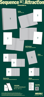<b>[PRE-ORDER]</b> AND2BLE 'SEQUENCE 02: ATTRACTION' 2ND MINI ALBUM (POCAALBUM VER.)