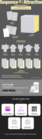 <b>[PRE-ORDER]</b> AND2BLE 'SEQUENCE 02: ATTRACTION' 2ND MINI ALBUM (N:DVERSE CABLE HOLDER VER.)