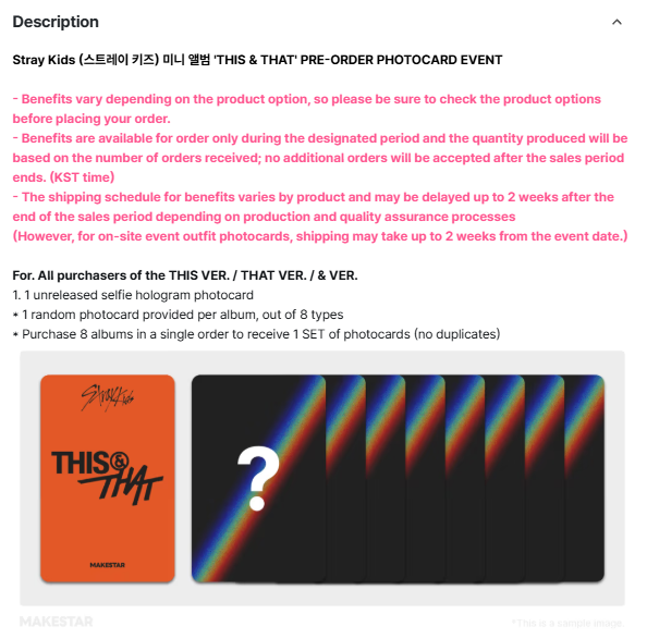 <b>[PRE-ORDER + MAKESTAR BENEFIT]</b> STRAY KIDS 'THIS & THAT' MINI ALBUM