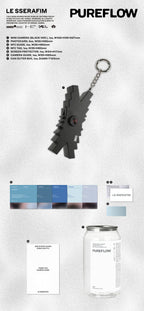 LE SSERAFIM 'PUREFLOW PT. 1' 2ND STUDIO ALBUM MINI CAMERA VER.