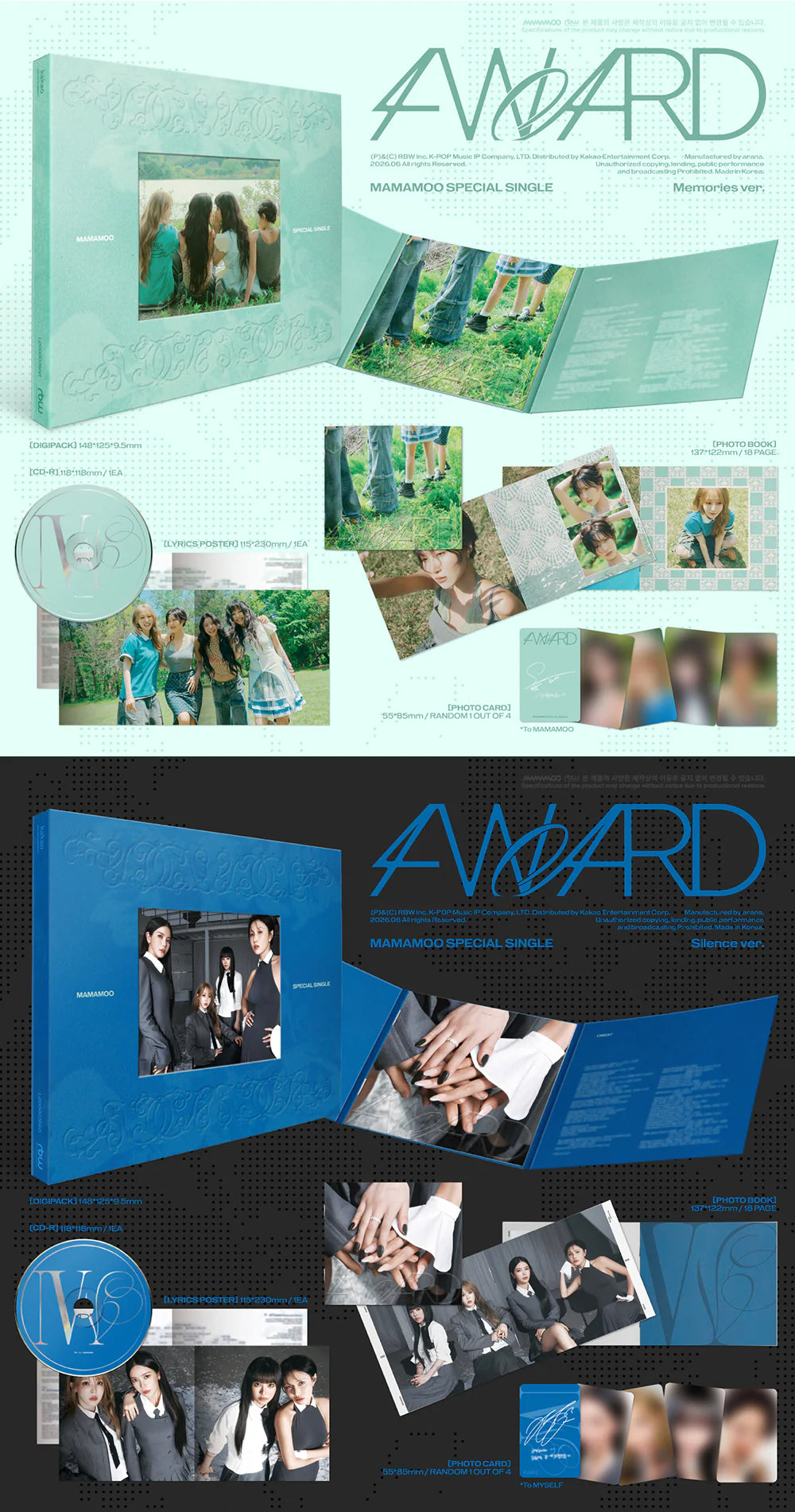 MAMAMOO '4WARD' SPECIAL SINGLE