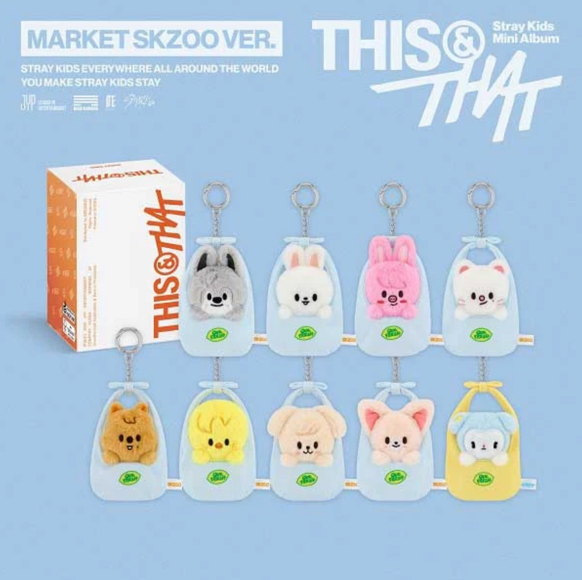 <b>[PRE-ORDER]</b> STRAY KIDS ‘THIS & THAT’ 10TH MINI ALBUM (MARKET SKZOO VER.)