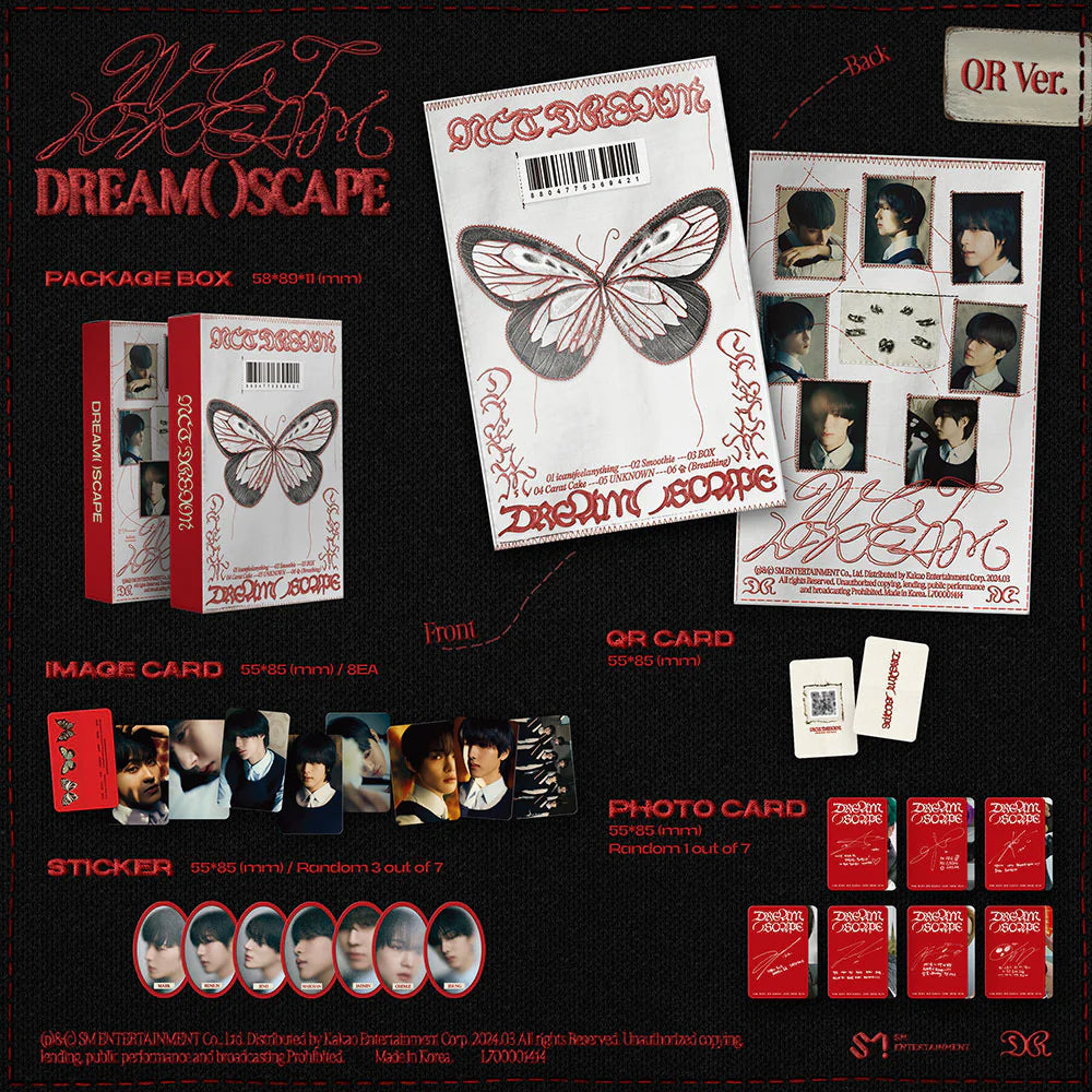 NCT DREAM 'DREAM( )SCAPE' 5TH MINI ALBUM QR VER.