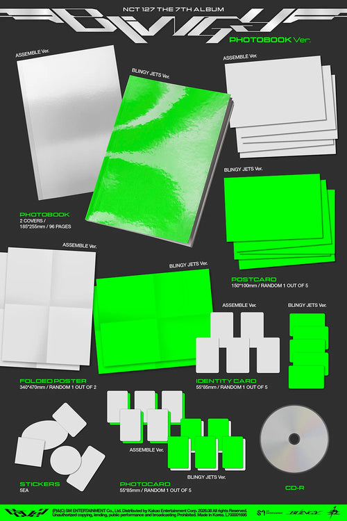<b>[PRE-ORDER]</b> NCT 127 'BLINGY' 7TH FULL ALBUM PHOTOBOOK VER.