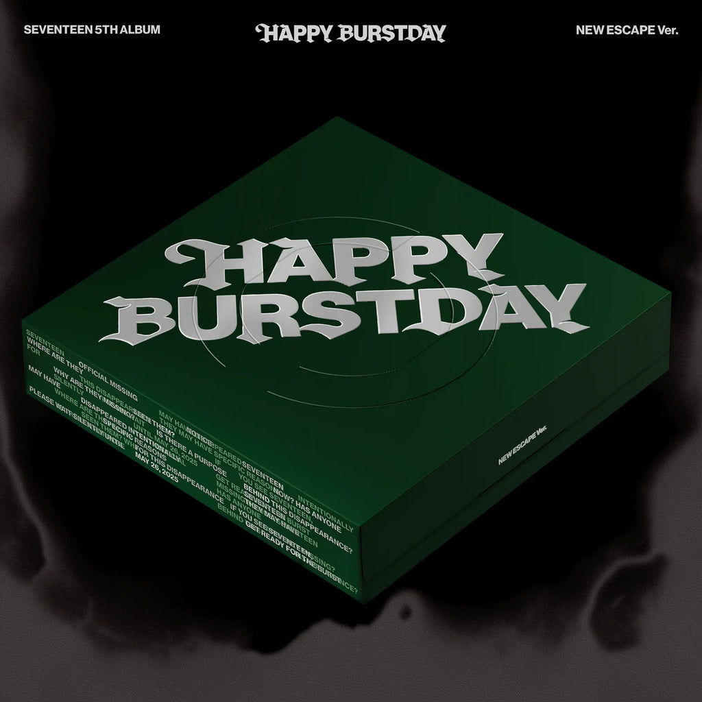 SEVENTEEN 'HAPPY BURSTDAY' 5TH STUDIO ALBUM
