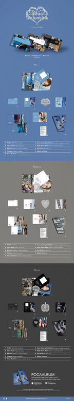 NMIXX 'BLUE VALENTINE' 1ST FULL ALBUM PLATFORM ALBUM POCAALBUM VER.
