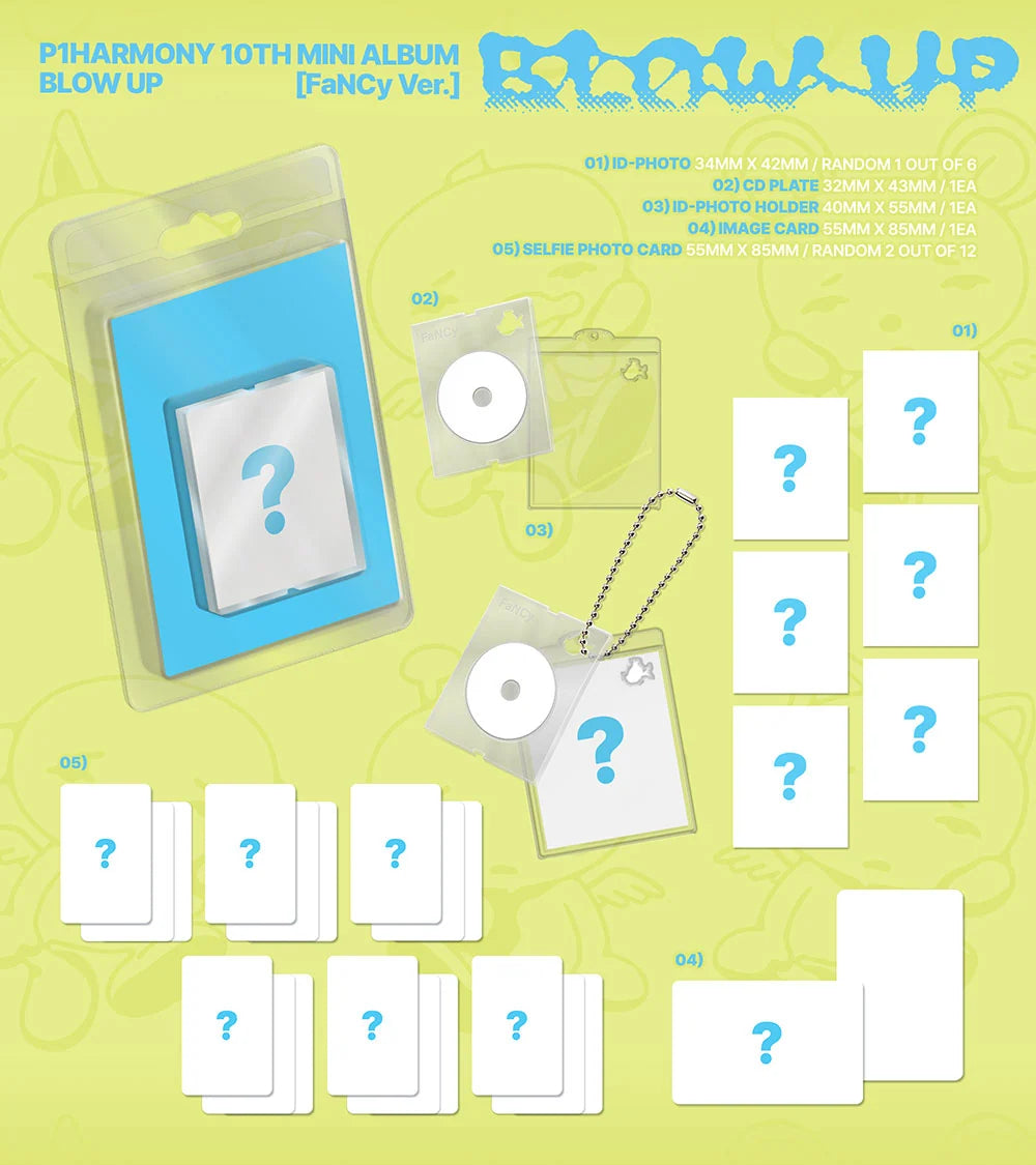 <b>[PRE-ORDER]</b> P1HARMONY 'BLOW UP' 10TH MINI ALBUM FANCY VER. [RANDOM]