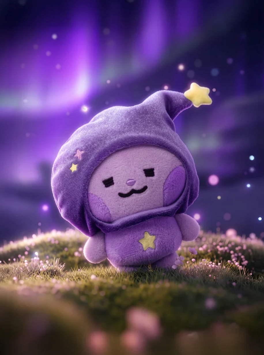 MIGHTEEZ 'BERRY BREEZY FAIRY' WEATHER PLUSH KEYRING