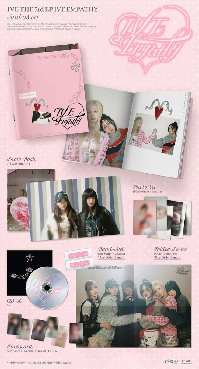 IVE 'IVE EMPATHY' 3RD EP ALBUM REGULAR VER.