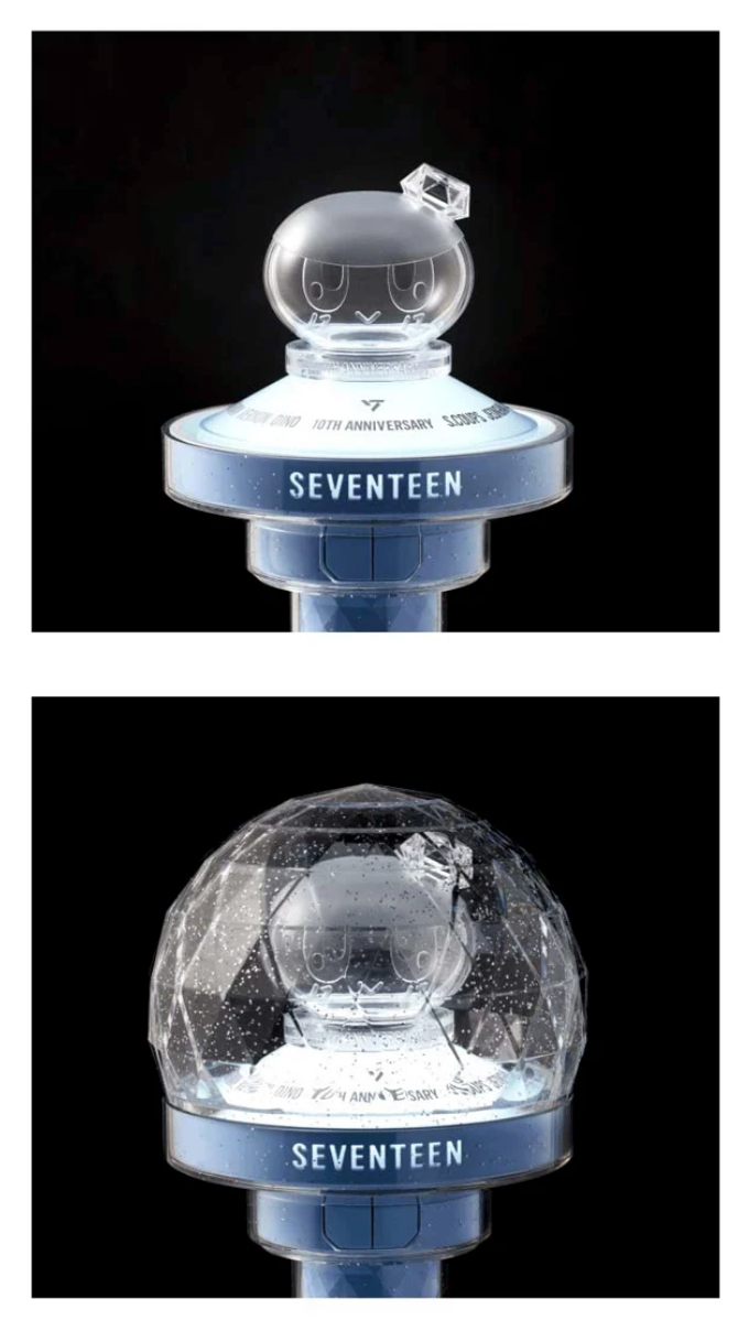 SEVENTEEN BONGBONGEE OFFICIAL LIGHT STICK PARTS KEYRING