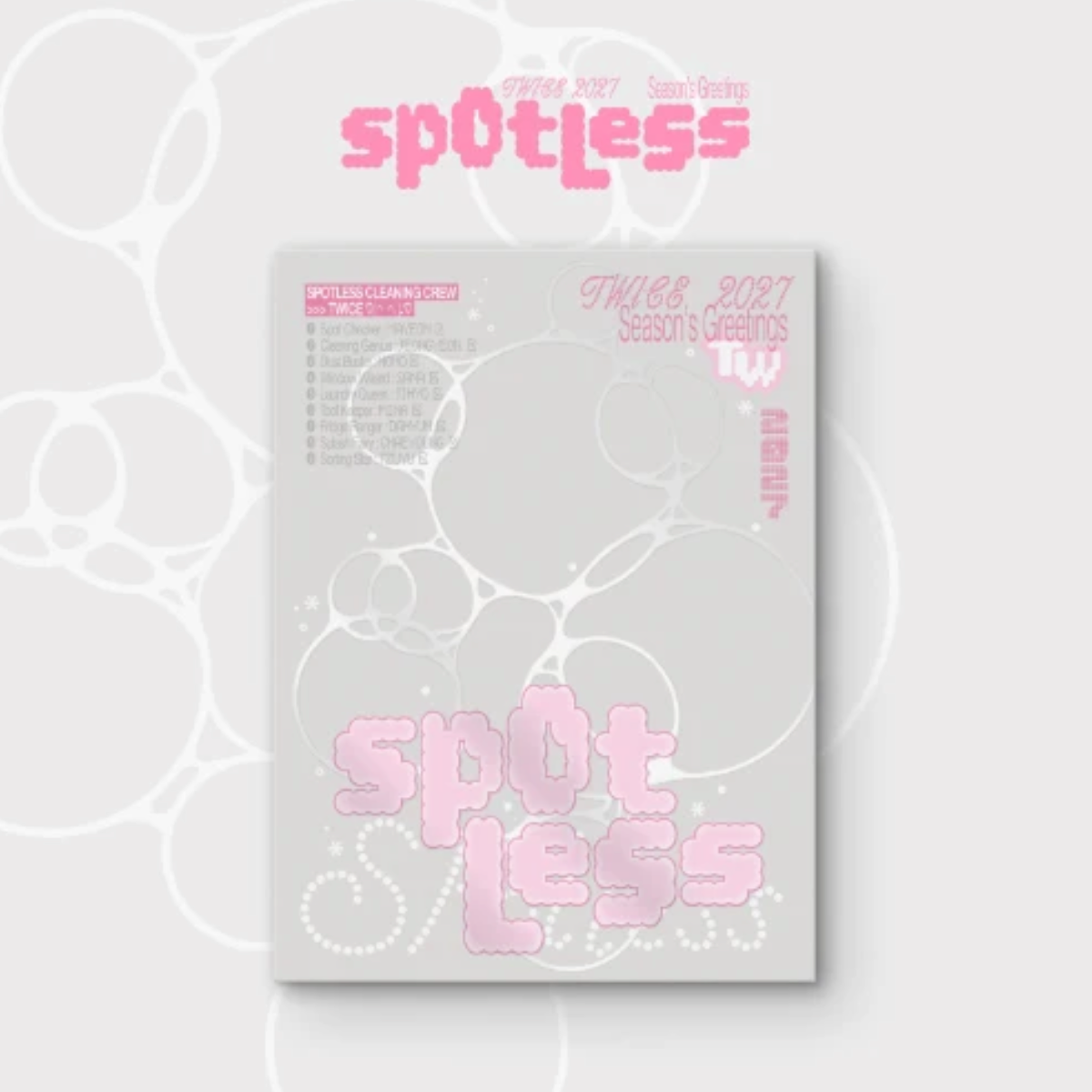<b>[PRE-ORDER]</b>TWICE SEASON’S GREETINGS 2027 ‘SPOTLESS’
