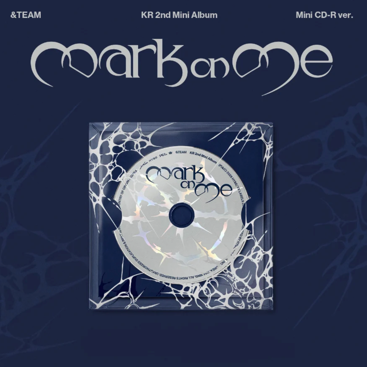 &TEAM 'MARK ON ME' 2ND MINI ALBUM MINI CD-R VER.