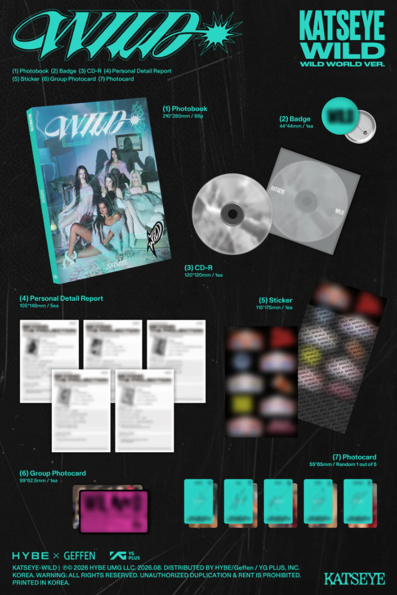 <b>[PRE-ORDER + MAKESTAR BENEFIT]</b> KATSEYE 'WILD' 3RD EP ALBUM