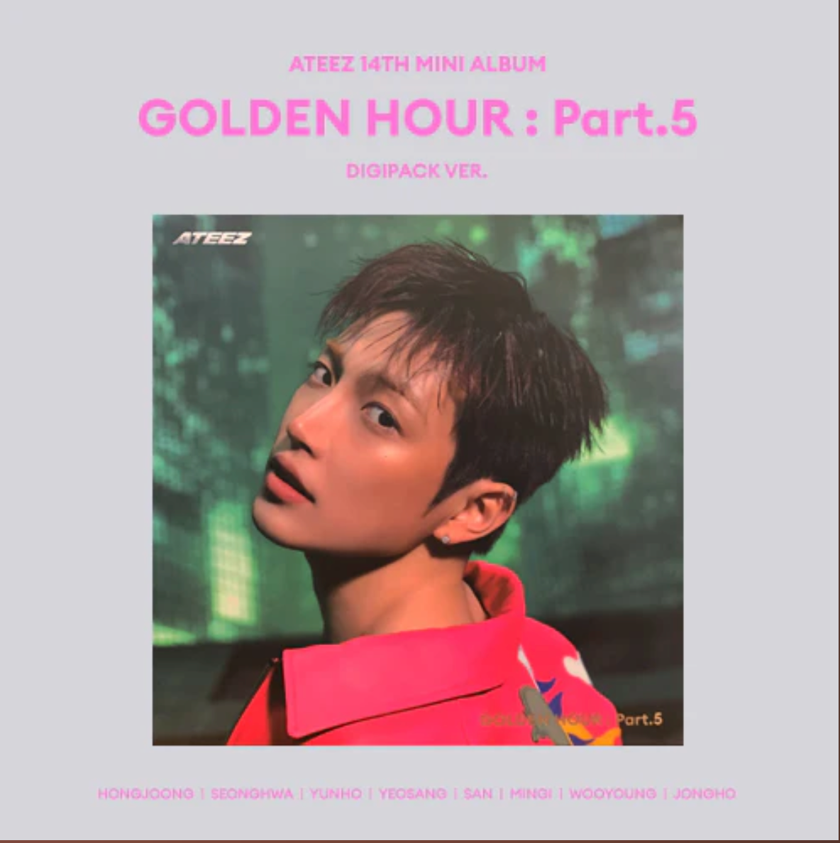 ATEEZ 'GOLDEN HOUR: PART.5' 14TH MINI ALBUM DIGIPACK VER.